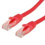 Cat6 U/UTP patch kábel piros LSZH